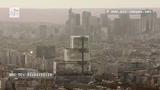 Aerial Footage The new Paris Courthouse / TGI Paris