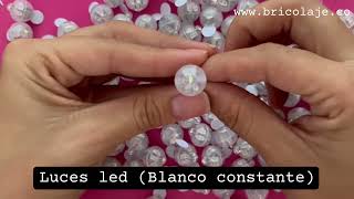 Luces led blanco constante