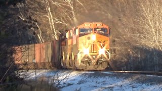 Hinckley Sub Railfanning, #174: SD75M Duo, CN Foreign Power, Warbonnet Duo, Snow & More!