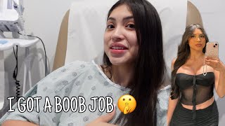 I GOT A BOOB JOB | VLOG + MY EXPERIENCE