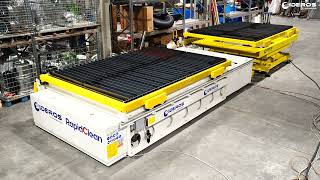 Pallet Changer for Plasma and Laser Cutting with Self-Cleaning Table - Sideros Engineering