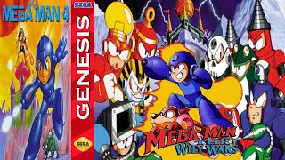 Megaman 4 - Stage Select(Wily Wars Style)