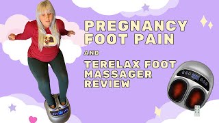 Using a Terelax Foot Massager for Pregnancy Foot Pain and Cramps (TE8879S Review and How To Use)