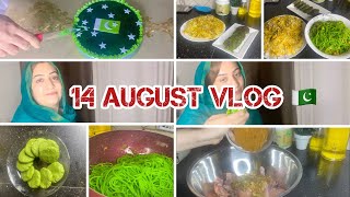 Aaj sub kuch green ban liya || spanich and chickpeas green kebab ,green spaghetti banayi ||