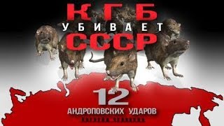 12 УДАРОВ  КГБ ПО РАЗВАЛУ  СССР