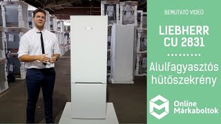 Liebherr CU 2831 | Alulfagyasztós hűtőszekrény bemutató videó