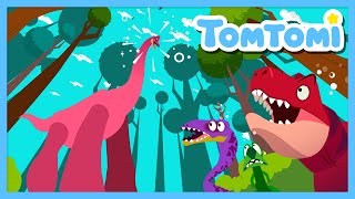 El Braquiosaurio 🦕 | Canciones de Dinosaurios |  Tiranosaurio Rex 🦖 | TOMTOMI en español