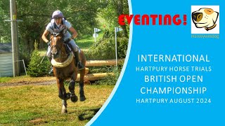 Cross country action from the British Open Championships at Hartpury #eventing