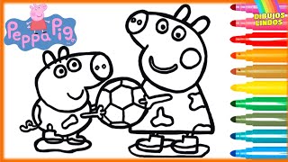 Peppa Pig 🐷⚽Let' s Play Football with Peppa Pig! 🐷⚽ Pepa la cerdita  🐷⚽ Peppa Pig juega al FÚTBOL 🐷