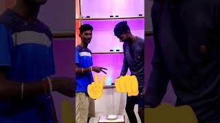 கை 🤪 விளையாட்டு 🤣 Stone👊 Paper🖐️ Scissors✌️#funny#comedy#challengeshorts#fun