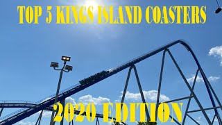 Top 5 Coasters At Kings Island 2020 Edition