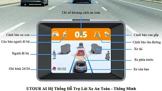 Cách lắp đặt hệ thống hỗ trợ lái xe an toàn UTOUR AI (Mini eye)