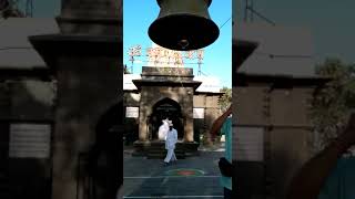 shankhnaad at wagholeshwar shiva temple | #shorts | shankh sound |by shree dilip tambolkar