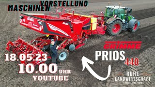 Trailer / Grimme's NEUE Becherlegemaschine PRIOS 440: Neue Innovationen in der Kartoffelpflanzung