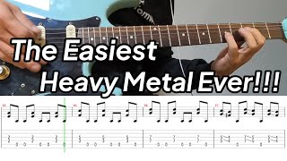 [TAB] The Easiest Heavy Metal Ever!!!