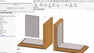 Designing Bookends - SolidWorks Part 13