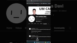 analisando o canal do @umcarinhadavi