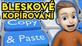 Bleskurychlé Kopírování napříč aplikacemi