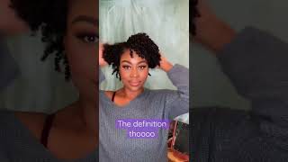 I’m loving the definition from this new combo I tried for my #twistout #natural #naturalhair