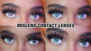 COLORED CONTACTS FOR DARK EYES | MISLENS