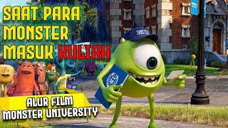 KETIKA PARA MONSTER JADI MAHASISWA DI KAMPUS INI || ALUR FILM MONSTER UNIVERSITY ( 2013 )