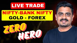 🔴 LIVE TRADING - NIFTY - BANK NIFTY - GOLD - FOREX #livetrading