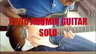 Sudu Adumin Guitar Solo By Dinuwa