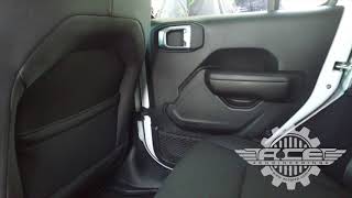 Jeep Wrangler JLU Rear Seat Review