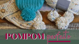 Como fazer um pompom de lã perfeito passo a passo - Simples e Perfeito - Vídeo 4