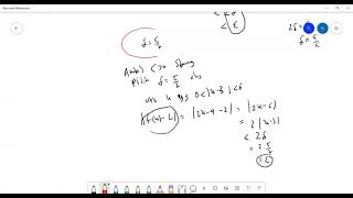 Kuliah matematika kontekstual pertemuan 9 (Definisi Limit Menggunakan Epsilon dan Delta)