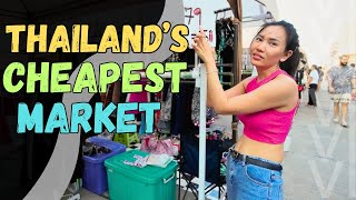 Thailand's Cheapest Market in PATTAYA | BEST FAKE MARKET in Pattaya