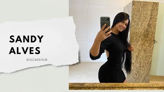 Sandy Alves ▶️ | Plus Size Curvy Fashion Model | Biography , Lifestyle