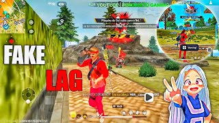 FAKE LAG 4 SEGUNDOS PARA FREE FIRE ATUALIZADO 😱 FAKE LAG PARA PRINCIPAL HACKER PARA ANDROID ANTIBAN