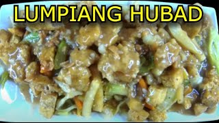 SIMPLENG PAGLULUTO NG LUMPIANG HUBAD|SANSUWI BACKYARD COOKING