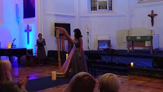 D. Henson-Conant - Baroque flamenco | Aidana Karasheva, harp (Айдана Карашева, арфа)