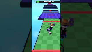 Bike obby speed run roblox#shorts #roblox