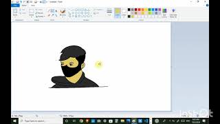 ms paint drawing tutorial step by step for beginners #drawingsoftware #art #paint #drawing