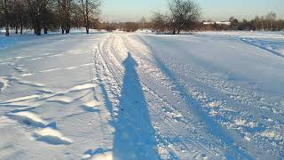 Russian winter.Moscow