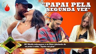 MC Mirella enlouquece e se filma rebolando de  na praia à noite: “Dynho vai pirar”