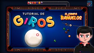 Cómo usar la bola blanca (giros/efectos) en 8 Ball Pool- El Compa Bañuelos