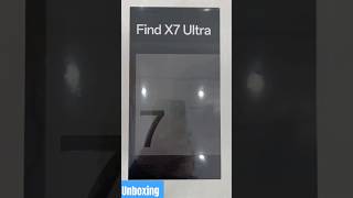 OPPO find x7 Ultra Unboxing #short #oppofindx7ultra