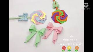 How to make paper ribbon 🎀 easy step by step