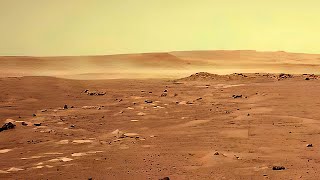 Martian Dust Storm registered by NASAs Perseverance Mars Rover