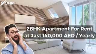 2BHK apartment for Rent in Business Bay | With a view of Burj Khalifa | AED 140,000/year