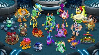 All Rare Wublins - Rare Pixolotl Update 15 (My Singing Monsters)