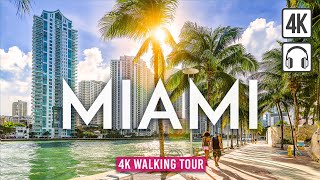 MIAMI, Florida 4K Walking Tour - Captions & Immersive Sound [4K Ultra HD/60fps]