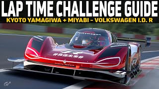 Gran Turismo 7 Lap Time Challenge Guide - Kyoto Driving Park Yamagiwa and Miyabi - Volkswagen I.D.R