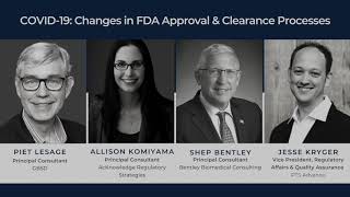 OC LIFe (Lifesciences Innovators Forum) - COVID-19: Changes in FDA Approval and Clearance Processes