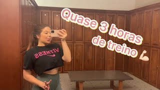 TREINO EM UMA ACADEMIA AMERICANA 🤩 | vlog ✨