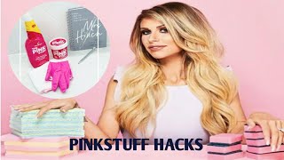 MRS HINCH PINK STUFF #mrshinch #cleaningtips #blogger #momlife #vlogger #pinkstuff #cleaninghacks